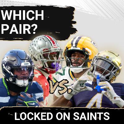 CHOOSE: New Orleans Saints RELOAD With Kenneth Walker, Carnell Tate Or Jeremiyah Love, Romeo Doubs