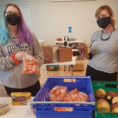 Tayport Community Fridge - tackling food waste one elephant at a time