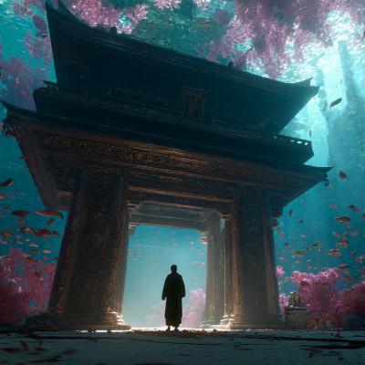 The myth of Hoori and Hoderi (Luck of the Sea and Luck of the Mountains)