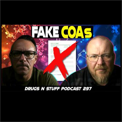 Drugs n Stuff 297: Peptide Company Admits to Fake COAs & Spiked Products