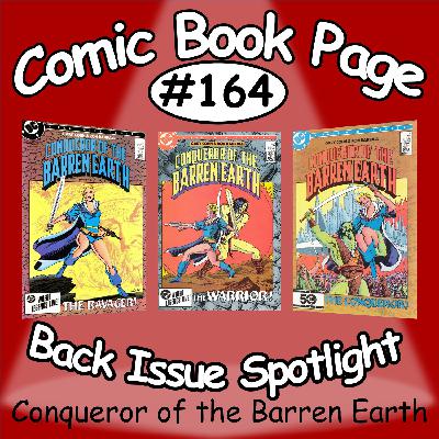 Back Issue Spotlight #164: Conqueror of the Barren Earth