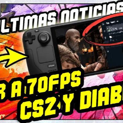 ¿Jugar a 70FPS en STEAM DECK?| Counter Strike 2 | Drivers de Windows- Noticias Steam Deck