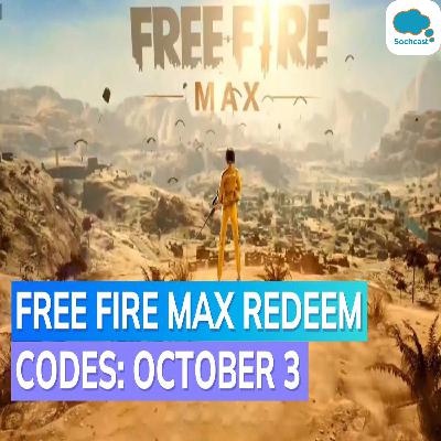 Garena Free Fire MAX redeem codes Today 3 October 2023: How to redeem codes and get free rewards