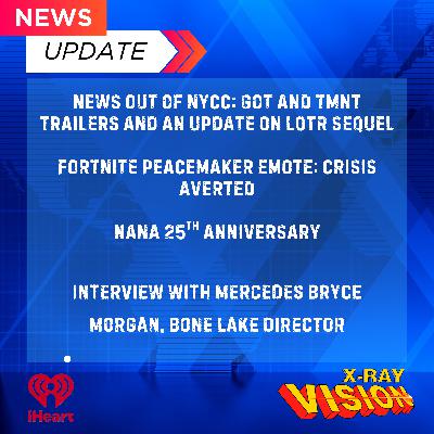NEWS: NYCC trailers, LOTR spin-off, Fortnite Peacemaker emote (Interview w/ Mercedes Bryce Morgan)