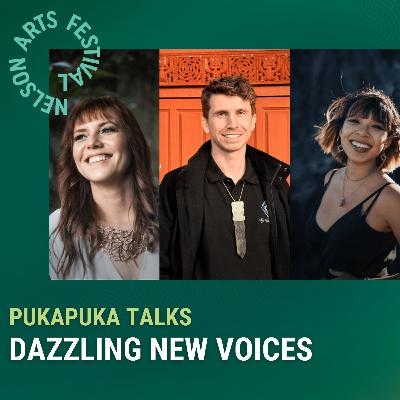 Dazzling New Voices Pukapuka Talks session at the 2023 Nelson Arts Festival
