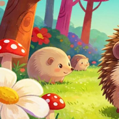 Noisette, le herisson sans épines