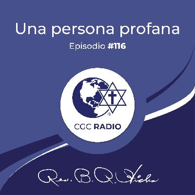 #116 Una persona profana
