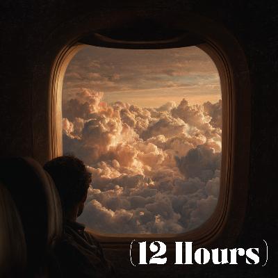Airplane Cabin Ambience with Brown Noise | Sleep Sound (12 Hours)