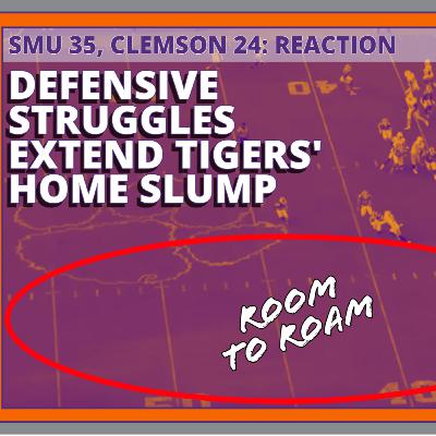 Clemson defense COLLAPSES in loss to SMU: Ongoing flaws upend promise in Christopher Vizzina's debut