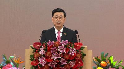 李家超：全力辦好12月立法會選舉　發展經濟改善民生