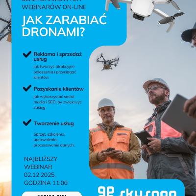 Webinar Zarabianie Dronem Jak wykonać nalot fotogrametryczny. Skysnap X Dronifly