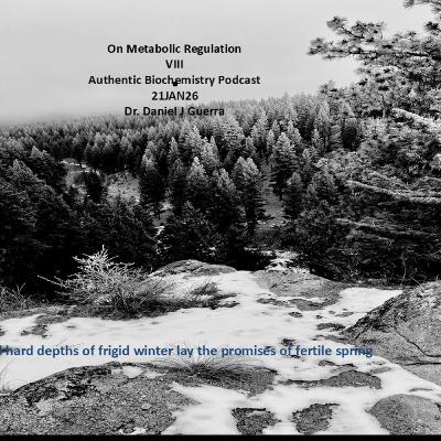 On Metabolic Regulation VIII Authentic Biochemistry Podcast 21JAN26 Dr. Daniel J Guerra