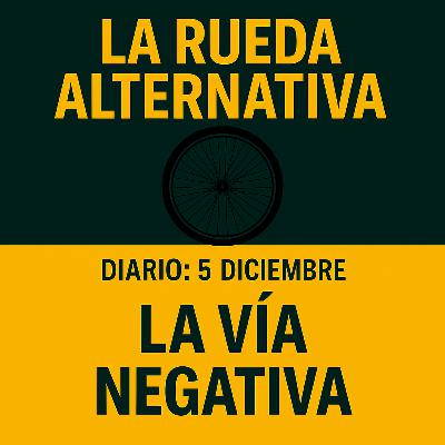 Diario 5 de Diciembre : La vía negativa Diario 5 de Diciembre : La vía negativa