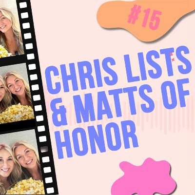 #15 - Christ Lists and Matts of Honor