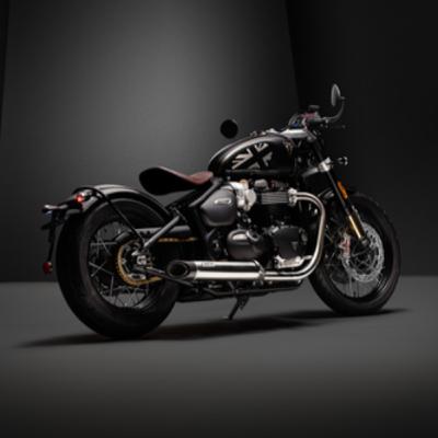 Triumph Motorcycles announced a limited-edition, factory-custom Bonneville Bobber TFC motorcycle.