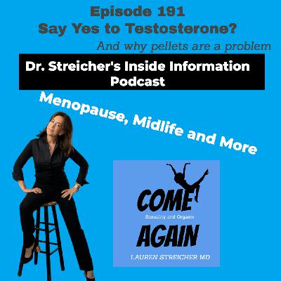 S4 Ep191: Say Yes to Testosterone? And Why Pellets are a Problem