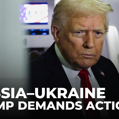 Trump pushes for urgent Ukraine-Russia deal as negotiations drag on