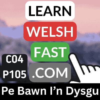 c04p105 (s04e105) - Pe Bawn I'n Dysgu (If I Were To Learn)