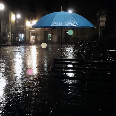 Lluvia bajo un paraguas | Lluvia ligera y constante Lluvia bajo un paraguas | Lluvia ligera y constante