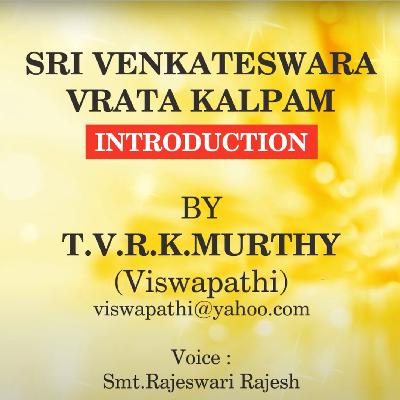 Sri Venkateswara Vrata Kalpam (Introduction) | Telugu