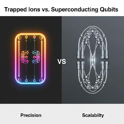 Trapped Ions vs. Superconducting Qubits