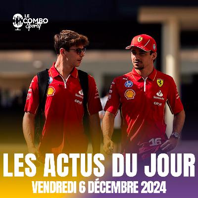 🗞️ Les Actus Sportives du Jour - Vendredi 6 décembre 2024 🗞️ Les Actus Sportives du Jour - Vendredi 6 décembre 2024