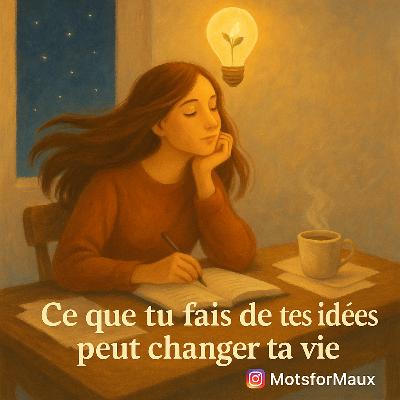 Ce que tu fais de tes idées peut changer ta vie