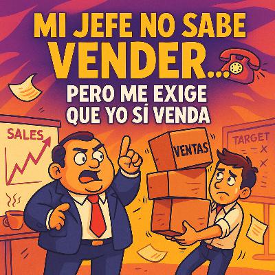 Mi jefe no sabe vender… pero me exige que yo sí venda