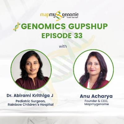 Dr.Abirami KJ: Genetics & Robotics- Game changers in healthcare|Genomics Gupshup, Episode #33 Dr.Abirami KJ: Genetics & Robotics- Game changers in healthcare|Genomics Gupshup, Episode #33