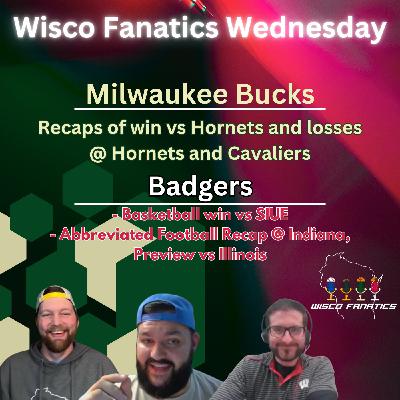 Bucks lose Giannis to groin injury, Badgers basketball and football recaps Bucks lose Giannis to groin injury, Badgers basketball and football recaps