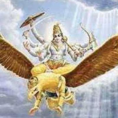 Shrikrishna's vehicle-Garuda