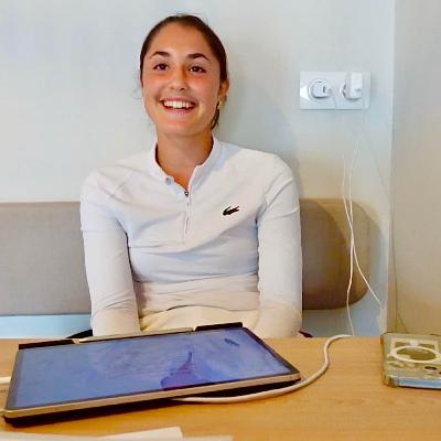 « Elle prépare le Bac..en plein tournoi Pro ! » Eleejah Inisan