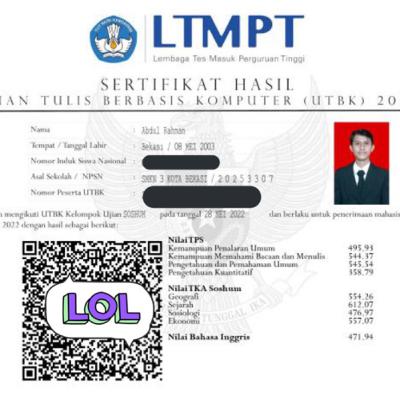 RASANYA DI TOLAK PTN 8x