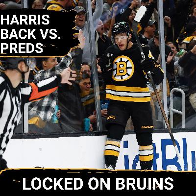 BONUS POD: Bruins Set For Battle in Nashville as Jordan Harris RETURNS BONUS POD: Bruins Set For Battle in Nashville as Jordan Harris RETURNS