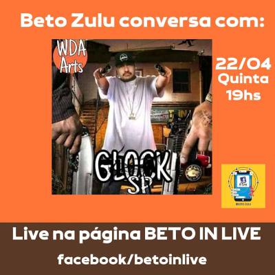 Beto Zulu conversa com o rapper GLOCK SP