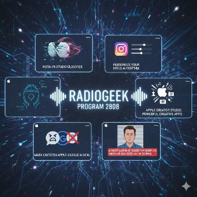 Radiogeek 2808 - Elon Musk critico el acuerdo entre Apple y Google sobre la IA