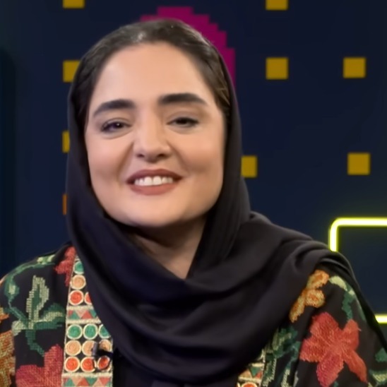 نرگس محمدی در قسمت سیزدهم پامپ ۲ نرگس محمدی در قسمت سیزدهم پامپ ۲