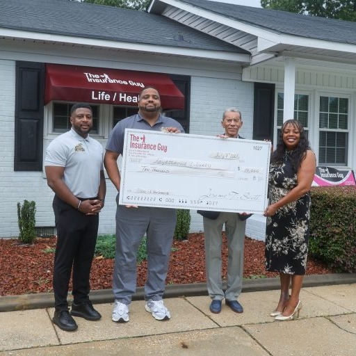 Jerome Scott – “The Insurance Guy” – Joins the Fayetteville Liberty as a Pillar of the Community Sponsor