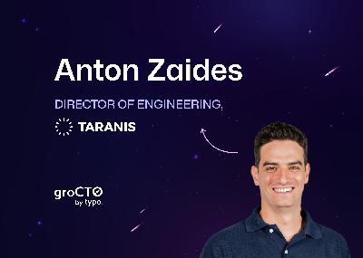 Anton Zaides from Taranis | Leading Dev Teams Vs Platform Teams