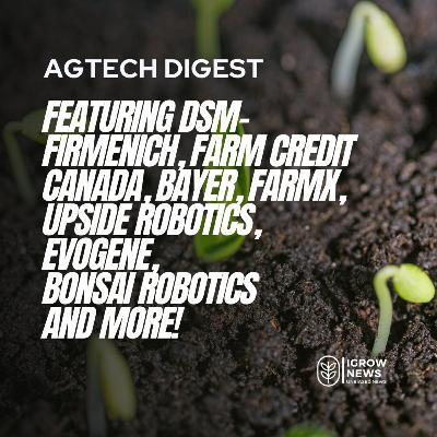 dsm-firmenich, CVC, Farm Credit Canada, Bayer, FarmX, Amos Power, Upside Robotics, Evogene, Google Cloud, Kula Bio, Bonsai Robotics, Circa Biotech, BemAgro, and QuicKart.