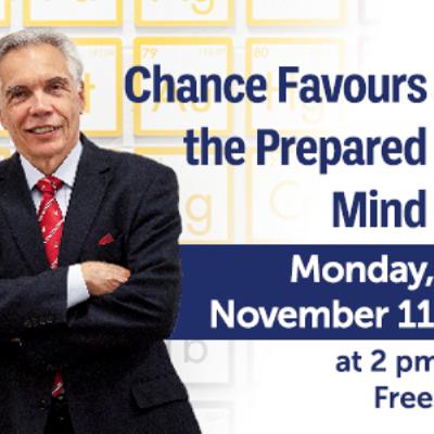 #456 Science Demystified: Chance Favours the Prepared Mind
