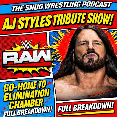 AJ Styles Tribute Show! | WWE Raw Go-Home to Elimination Chamber FULL Breakdown