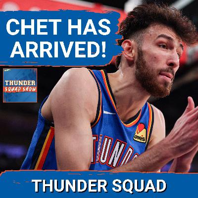 THUNDER SQUAD SHOW: Chet Holmgren Has ARRIVED After Big Night vs. Knicks + SGA Chasing History THUNDER SQUAD SHOW: Chet Holmgren Has ARRIVED After Big Night vs. Knicks + SGA Chasing History