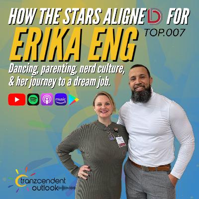 Erika Eng - Eddie & Erika talk about passion, community, politics, parenting, her dream job & more! - Interview with Eddie Tranzcendent