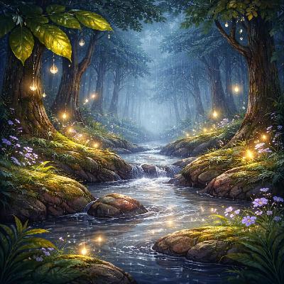 Cuento sonoro para dormir y soltar tensiones - El susurro de la lluvia  ️