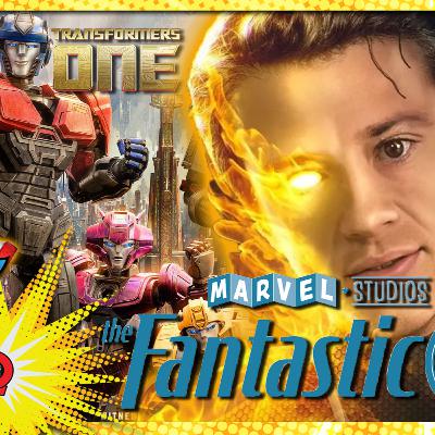 FLAME ON! Joseph Quinn Discusses Fantastic Four | Transformers One Trailer | Keanu Reeves/Sonic 3