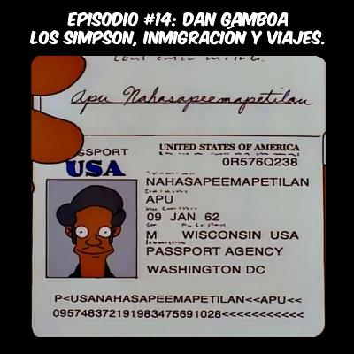 Inmigración y viajes en Los Simpson