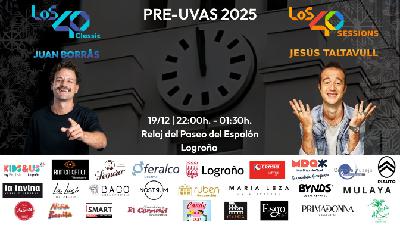 Logroño adelanta las campanadas con la segunda edición de la fiesta Pre-uvas (19/12/2025)