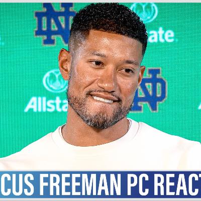 Notre Dame's Marcus Freeman Speaks To The Media For First Time In 2026