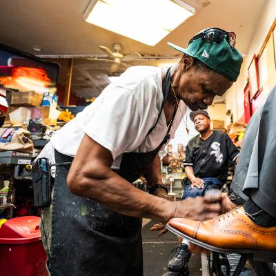 How The West Side's 'Shine King' Keeps Going Even As Shoe Shining Disappears